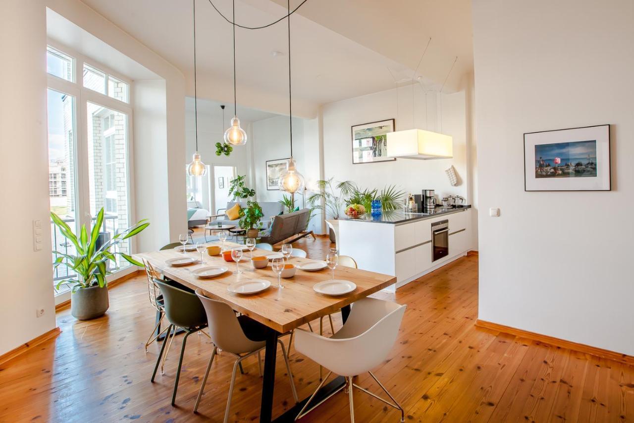 Family-Friendly Waterfront Loft, 3 Bedrooms, 130 M2 برلين المظهر الخارجي الصورة